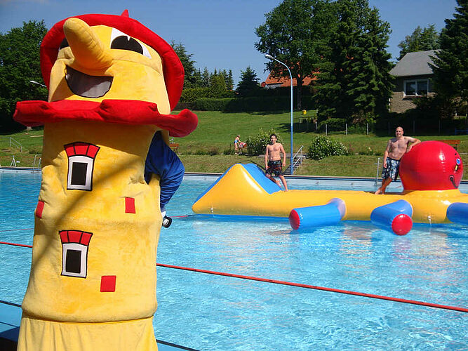 Spaß im Freibad