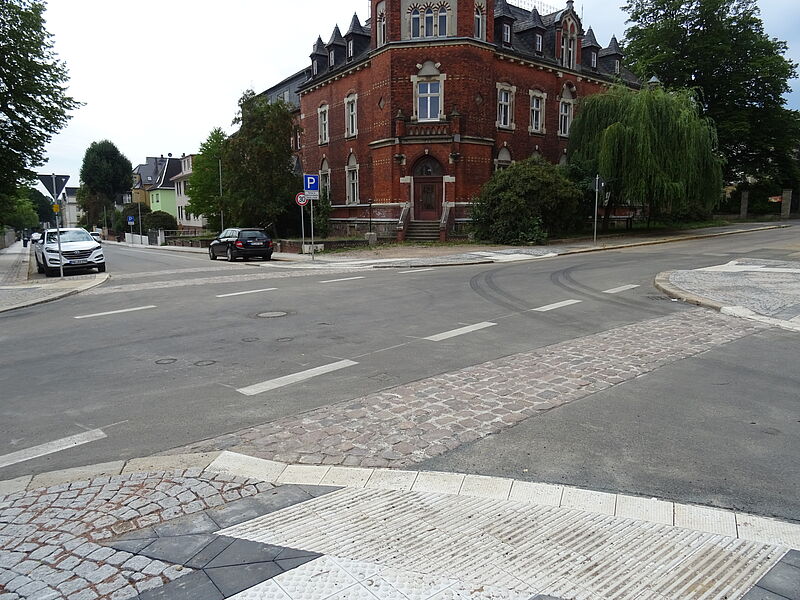 Abnahme der Heinrich-Heine-Straße am 21. Juli 2022